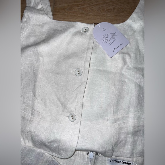 NWT Fortunate One Short Vest Set - Picture 2 of 3